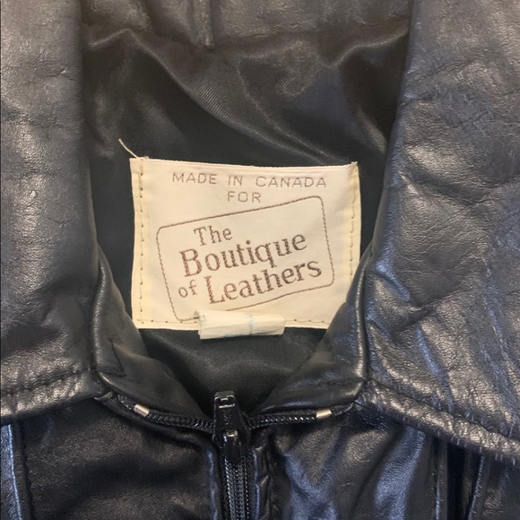 Vintage Leather Jacket - Picture 2 of 4